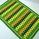 Rug multi-colored handmade cord Summer. Floor mats. knitted handmade rugs (kovrik-makrame). Online shopping on My Livemaster.  Фото №2