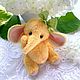 Солнечный слоник (6 см). Тедди Зверята. teddy_and_toys. Ярмарка Мастеров.  Фото №5