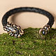 Order Poison Scorpion bracelet bronze. Belogor.store (belogorstore). Livemaster. . Braided bracelet Фото №3