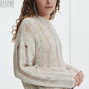 Одежда handmade. Livemaster - original item Suéteres: Suéter de diseñador suéter de mujer. Handmade.
