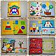 Quiet Book: Complete product, Personalized Busy book, Toddlers activit, Cubes and books, St. Petersburg,  Фото №1