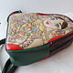 Leather backpack with engraving and painting Matryoshka. Backpacks. Innela- авторские кожаные сумки на заказ.. My Livemaster. Фото №5