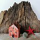 Miniature autumn houses, Christmas tree toys, driftwood. Interior elements. MiniDom (Irina). My Livemaster. Фото №4