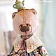 Заказать Мишка Эмма. Vintage bears Фоменко Ольга. Ярмарка Мастеров. . Мишки Тедди Фото №3