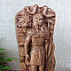 Локи, деревянная статуэтка, Скандинавский бог. Статуэтки. Дубрович Арт. Ярмарка Мастеров.  Фото №5