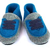 Работы для детей, handmade. Livemaster - original item Children`s shoes made of soft felt COMFY, 100% wool. Handmade.