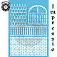 Трафарет пластиковый "Impressio" 21х30см арт  11039, Трафареты, Геленджик,  Фото №1