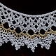 Collar crochet lace No. №57. Collars. Lace knitting workshop. Lidiya.. Online shopping on My Livemaster.  Фото №2