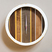 Для дома и интерьера handmade. Livemaster - original item Loft clock Autumn forest-original, large wooden clock on the wall.. Handmade.