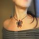 Кулон "Черепаха", wire wrap, натуральные камни. Подвеска. Ланговая Виктория (vikinkreatif). Ярмарка Мастеров.  Фото №6
