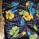 Fabric 'Blooming anemones', silk, Italy, Fabric, Arnhem,  Фото №1