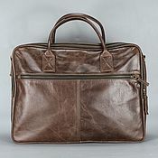 Кожаная дорожная Сумка Duffle Brown