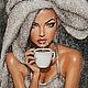 Идеальная картина Блеск маслом Гламур и шик. Картины. Волшебная кисть. Интернет-магазин Ярмарка Мастеров.  Фото №2