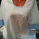 Linen blouse with ruffles. Blouses. love. My Livemaster. Фото №4