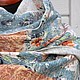 Валяная шаль "Оранжевая дымка". Палантины. Юлия Струж (justruzh). Ярмарка Мастеров.  Фото №5