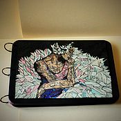 Канцелярские товары handmade. Livemaster - original item Sketchpad "Ballerina-2". Handmade.