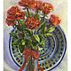 Order Red ROSES. Oil painting. Siberian decor. Livemaster. . Pictures Фото №3
