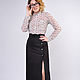 Straight MIDI skirt with button closure. Skirts. Tolkoyubki. Online shopping on My Livemaster.  Фото №2