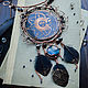 Collar de cobre 'MoonSun' con labradorita y plumas, Necklace, Ulan-Ude,  Фото №1