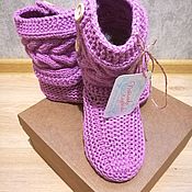 Обувь ручной работы handmade. Livemaster - original item Boots home on felt soles.. Handmade.