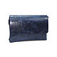 Order Bags: Bag women's clutch bag leather blue Alita Mod S44t-661. Natalia Kalinovskaya. Livemaster. . Clutches Фото №3