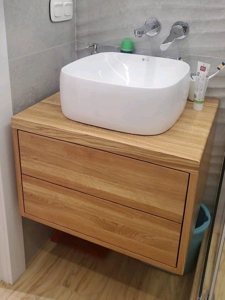 Тумба для ванной подвесная 100 см