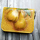Women's purse 'Pears'. Wallets. Leather-Art. My Livemaster. Фото №4