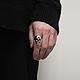 Кольцо Entire Skull Ring Large. Перстень. The Vale of Tears. Ярмарка Мастеров.  Фото №7
