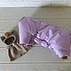 Cat Clothes 'Winter Down Jacket Jumpsuit - Lilac', Pet clothes, Biisk,  Фото №1
