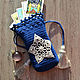 Мешочек для карт Таро по авторской схеме. Мешочек. Multi Color Crochet (voronkova-olga). Интернет-магазин Ярмарка Мастеров.  Фото №2