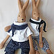 Заказать Мягкая игрушка Заяц. Handsewing.toys (Ирина). Ярмарка Мастеров. . Мягкие игрушки Фото №3