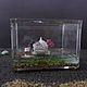 the florariumov: Dry aquarium with marble axolotl figurine. Florariums. Manunya teddy. Online shopping on My Livemaster.  Фото №2