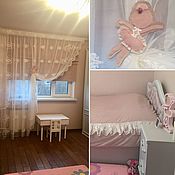 Для дома и интерьера handmade. Livemaster - original item The curtains in the nursery. Handmade.