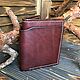 Кошелек / бифолд «Малюр» (RLI Cognac). Кошельки. Дмитрий Соловьев | MILARIS Leathercraft. Ярмарка Мастеров.  Фото №6
