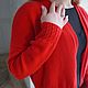 Жакет бомбер из шерсти Nata. Кардиганы. Уникальные свитера и шарфы Hitwool. Интернет-магазин Ярмарка Мастеров.  Фото №2