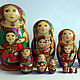 Matryoshka with her son in a red coat. Dolls1. Matryoshka by Irene. Online shopping on My Livemaster.  Фото №2