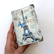 Канцелярские товары handmade. Livemaster - original item Passport cover, cover (skin), a series of 
