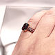 Золотое кольцо с камнями: Шпинель 3 ct. и Сапфир. Кольца. Зов Камня - магазин украшений. Ярмарка Мастеров.  Фото №6