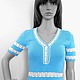 Knitted women's jacket `Polo` Style of the 50's
