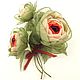 The Mystery Of Fairy Forest. BOUQUET. The brooch with the colors of the fabrics. Brooches. ms. Decorator. My Livemaster. Фото №6