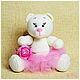 Gift set - soft knitted toys and candy flowers. Stuffed Toys. grishinaolesya. My Livemaster. Фото №5