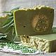 Campaniae natural soap with nettle green Solid shampoo. Soap. soapy fun. My Livemaster. Фото №6