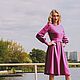 Платье миди Спелая черешня. Платья. Dudu-dress. Интернет-магазин Ярмарка Мастеров.  Фото №2