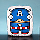 Подушка-игрушка Капитан Америка, Подушки, Санкт-Петербург,  Фото №1