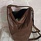 Рюкзак женский кожаный. Рюкзаки. Black Buffalo (handmade-bag) (handmade-bag). Ярмарка Мастеров.  Фото №7