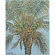 Картина кокосовая пальма "Тайланд" масляная пастель, Картины, Кемерово,  Фото №1