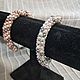 Браслет -жгут из жемчуга майорка. Браслет плетеный. GMjewelry. Ярмарка Мастеров.  Фото №5