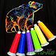 Arco iris de peluche. El diseño del bordado de la máquina. Embroidery tools. Nata-xa_1. Интернет-магазин Ярмарка Мастеров.  Фото №2