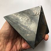 Сувениры и подарки handmade. Livemaster - original item Pyramid of shungite 10 cm polished. Handmade.