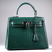 Сумки и аксессуары handmade. Livemaster - original item Women`s bag made of genuine crocodile leather IMA0514VG44. Handmade.